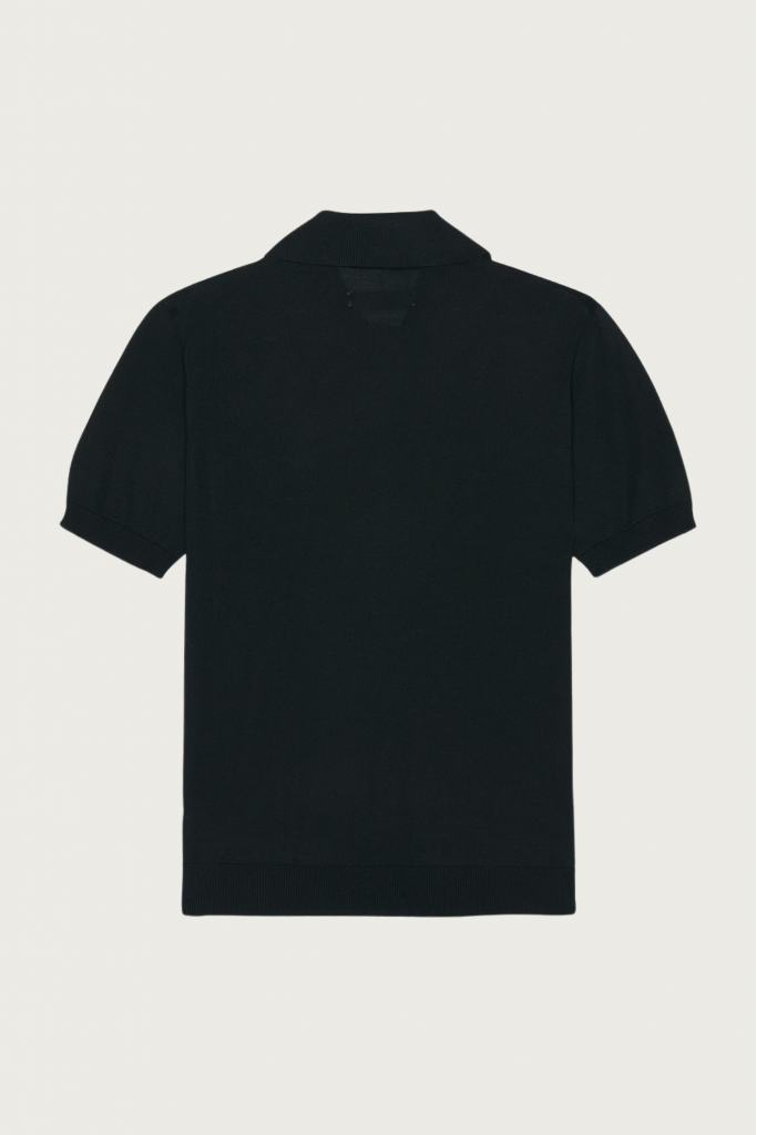 Embroidered Knit Polo