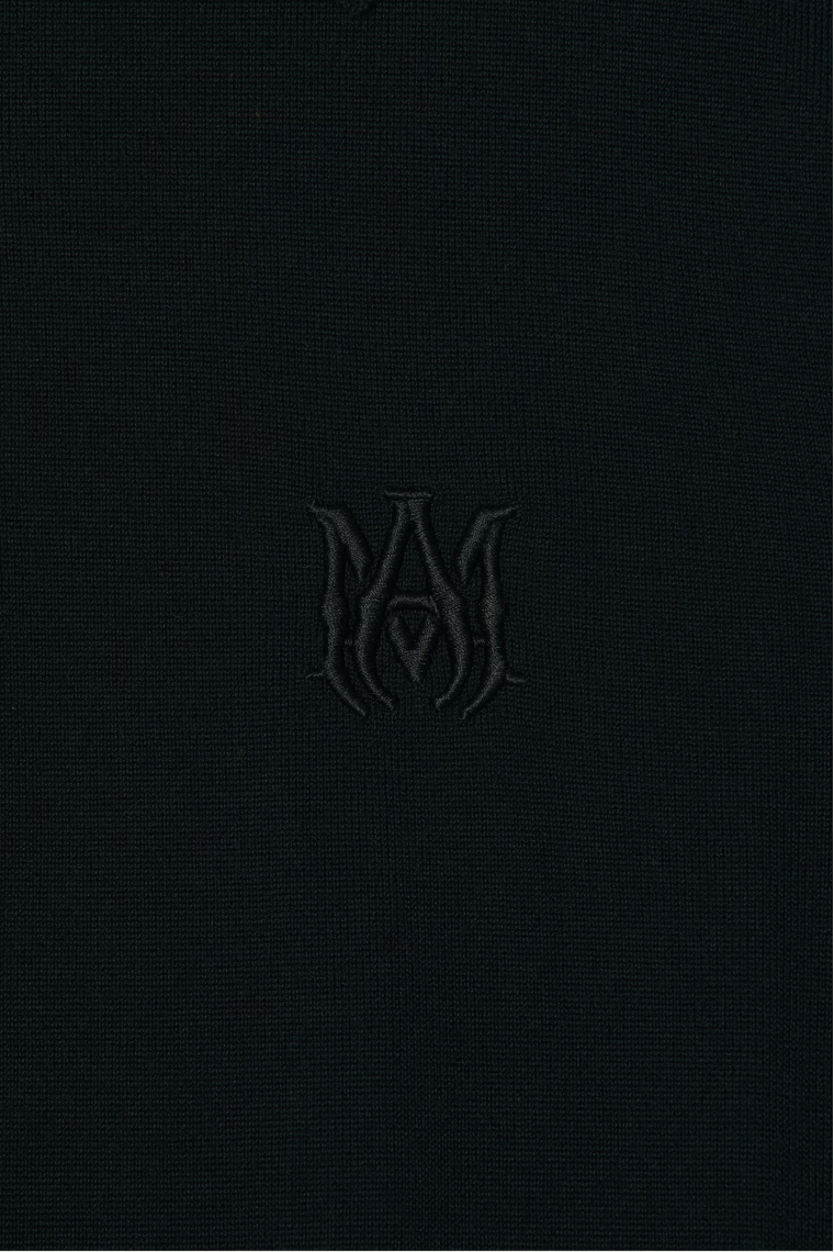 Embroidered Knit Polo