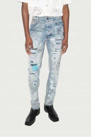 Patch Repair Jeans