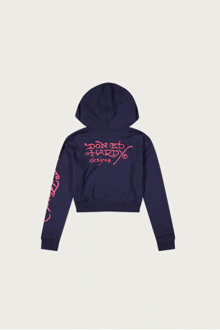 Eagle Rose Zip Hoodie