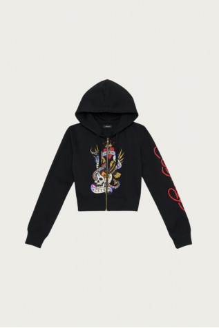 NY Skull Hoodie