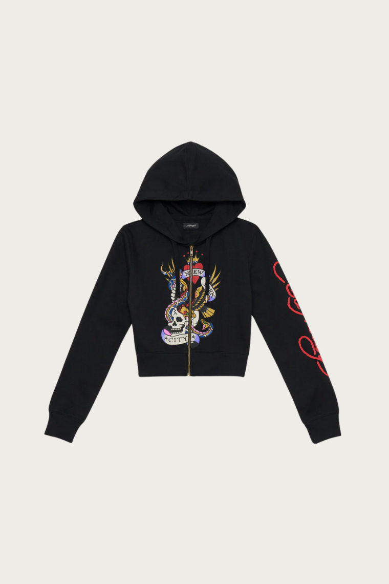 NY Skull Hoodie