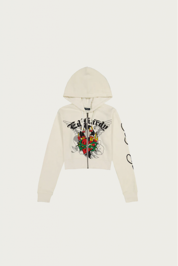Sacred Heart Zip Hoodie