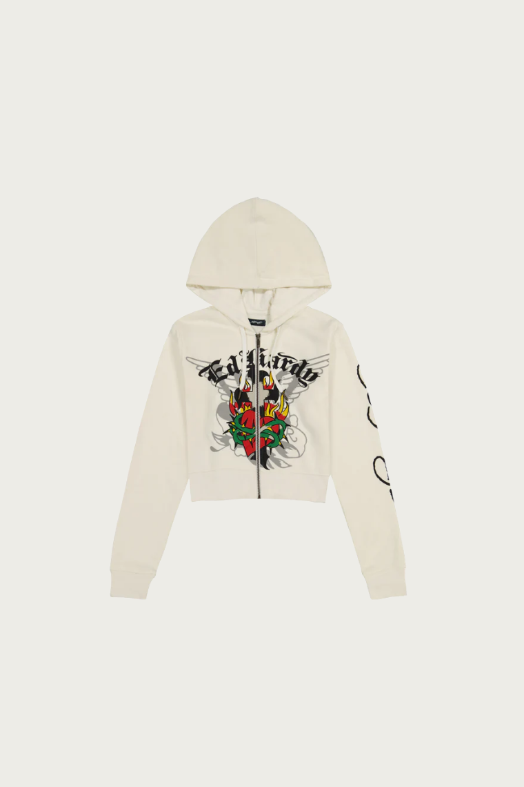 Sacred Heart Zip Hoodie