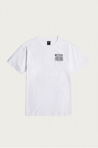 Barcode Back Graphic Loose T