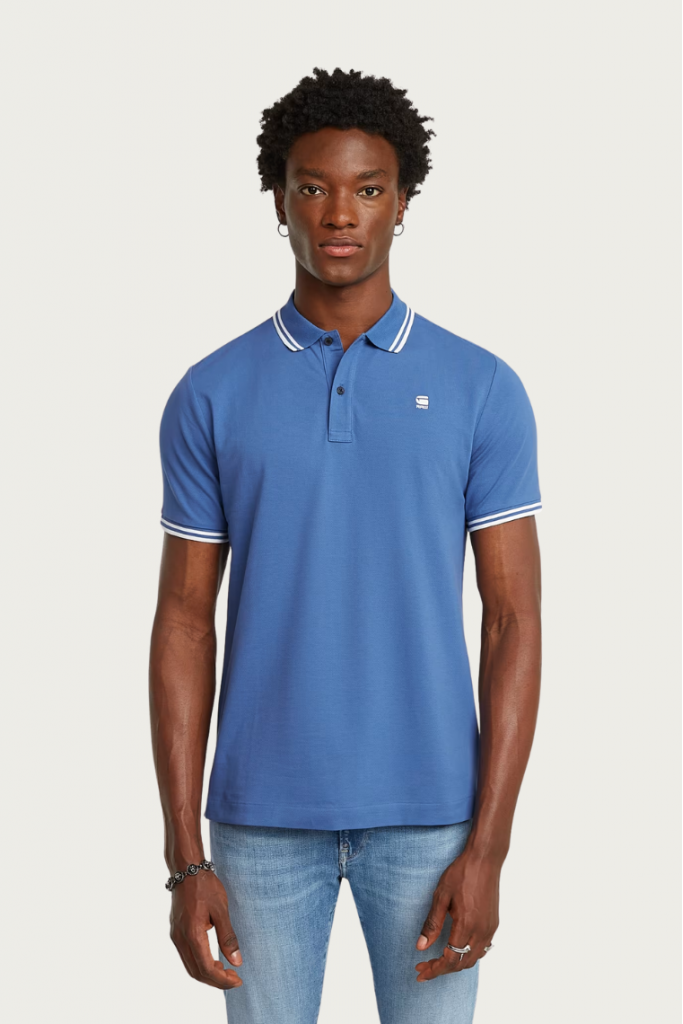 Dunda Slim Stripe Polo