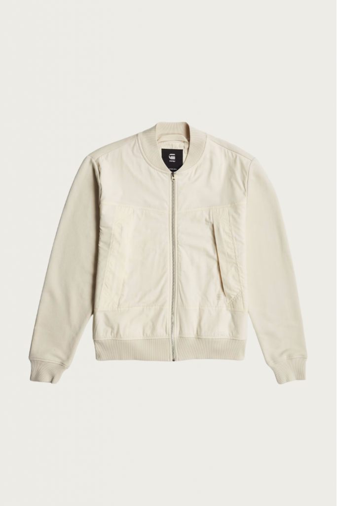 Woven Mix Relaxed Sweater