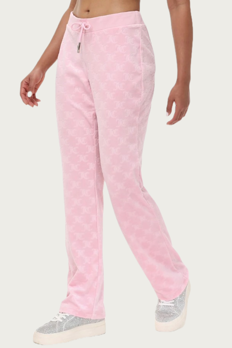 Juicy Embossed Velor Track Pant