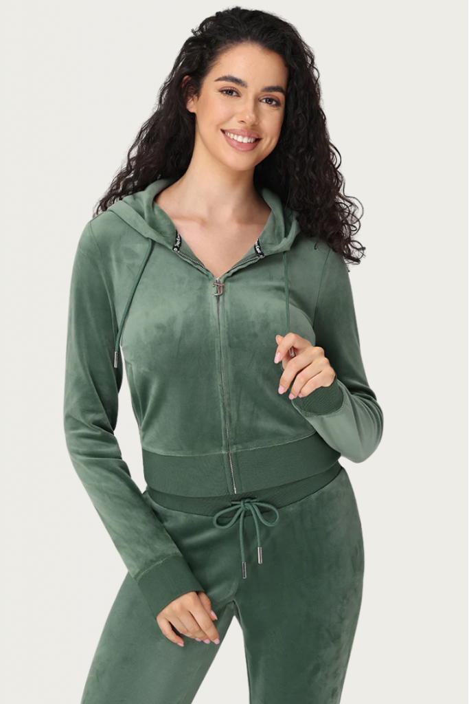 OG Bling Velour Hoodie