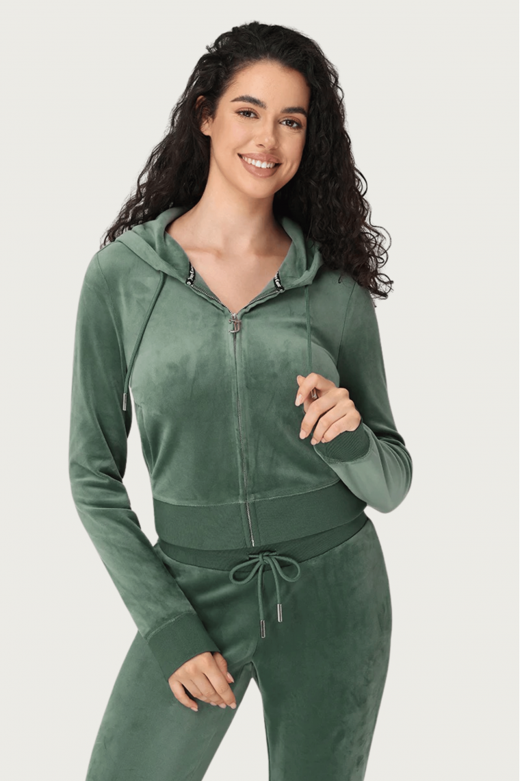 OG Bling Velour Hoodie