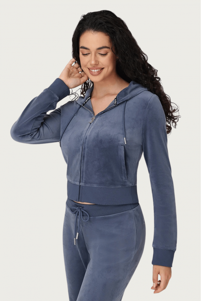 OG Bling Velour Hoodie