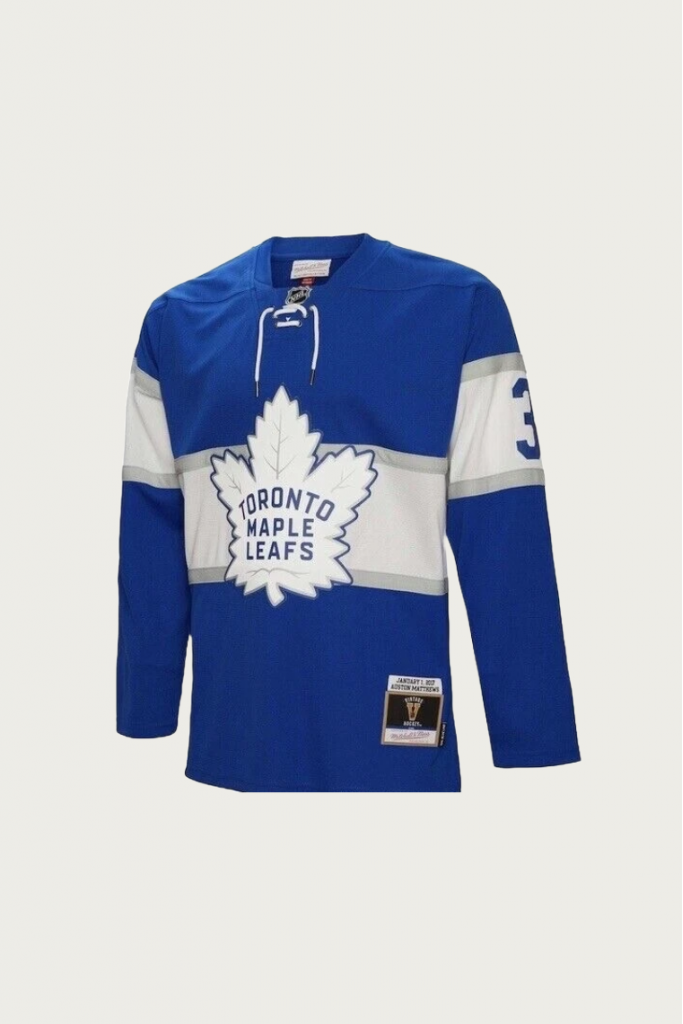 Maple Leafs Matthews Blue Line Jersey