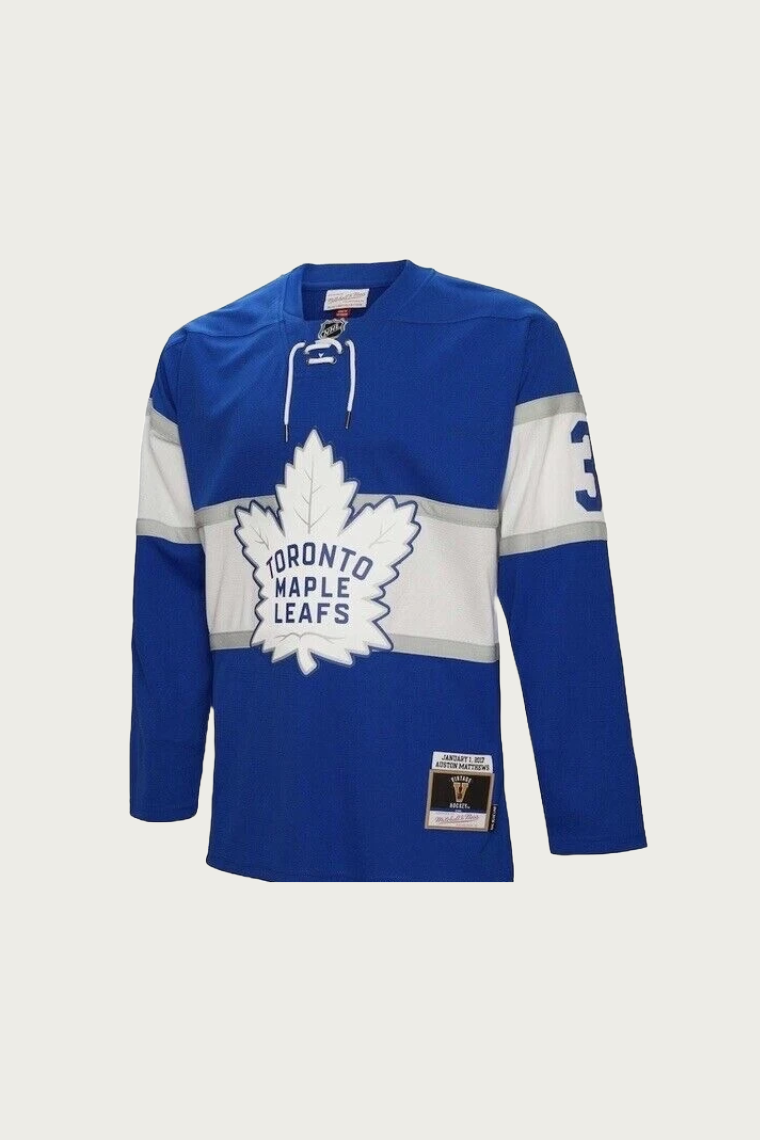 Maple Leafs Matthews Blue Line Jersey