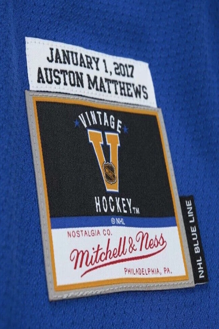 Maple Leafs Matthews Blue Line Jersey