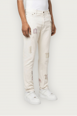 Rainbow Logo Patch Jeans