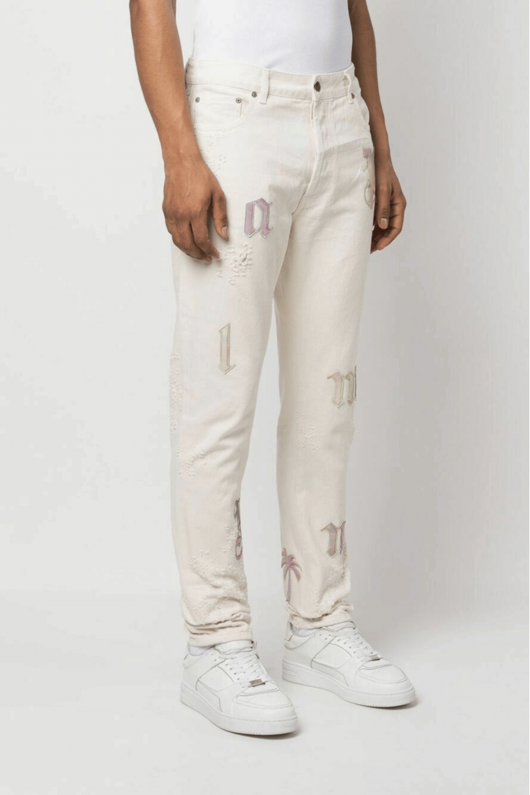 Rainbow Logo Patch Jeans