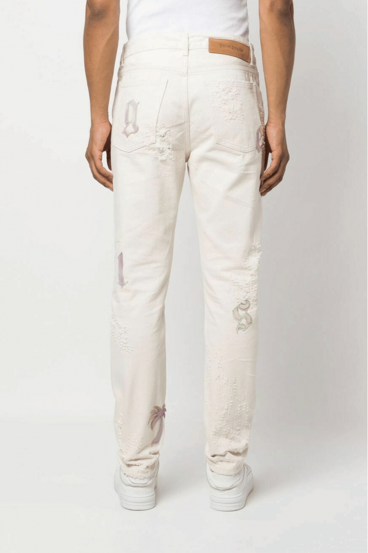 Rainbow Logo Patch Jeans