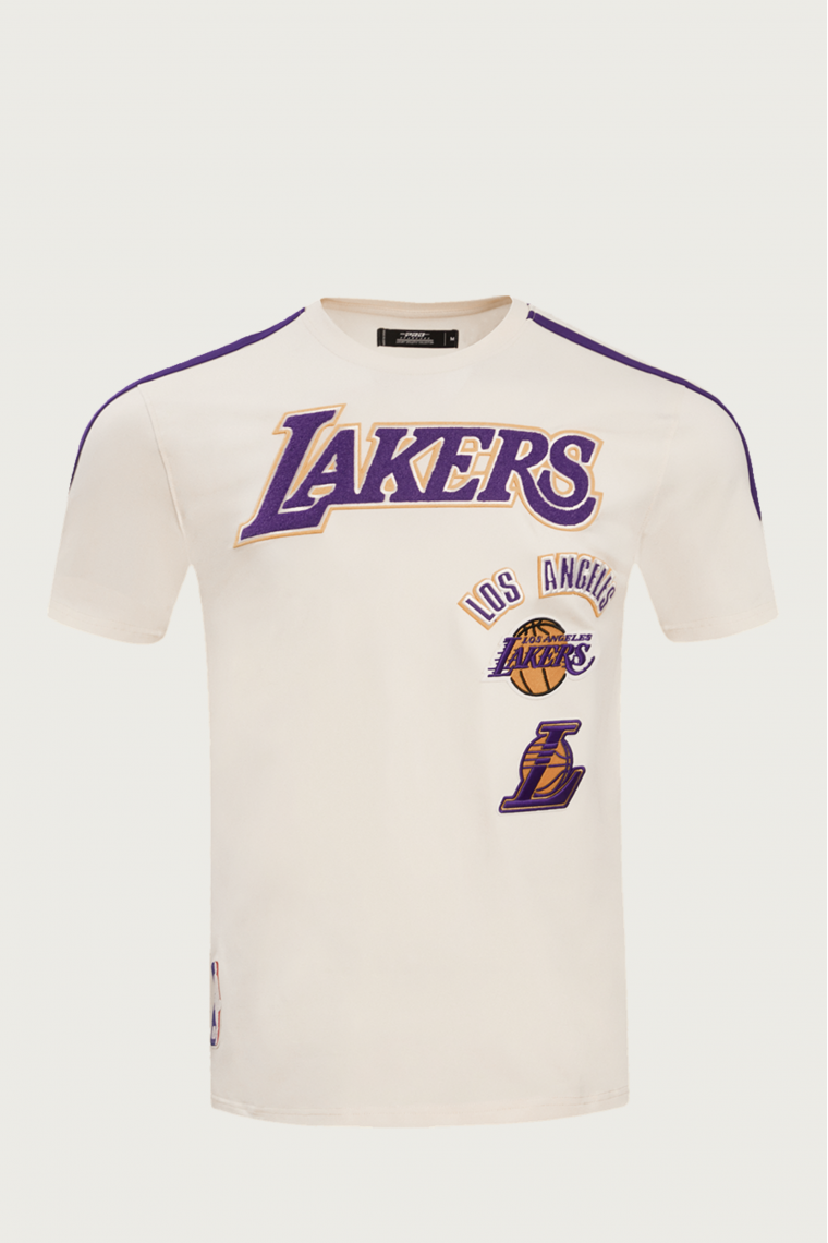 NBA Los Angeles Lakers Retro Men's Striped Tee