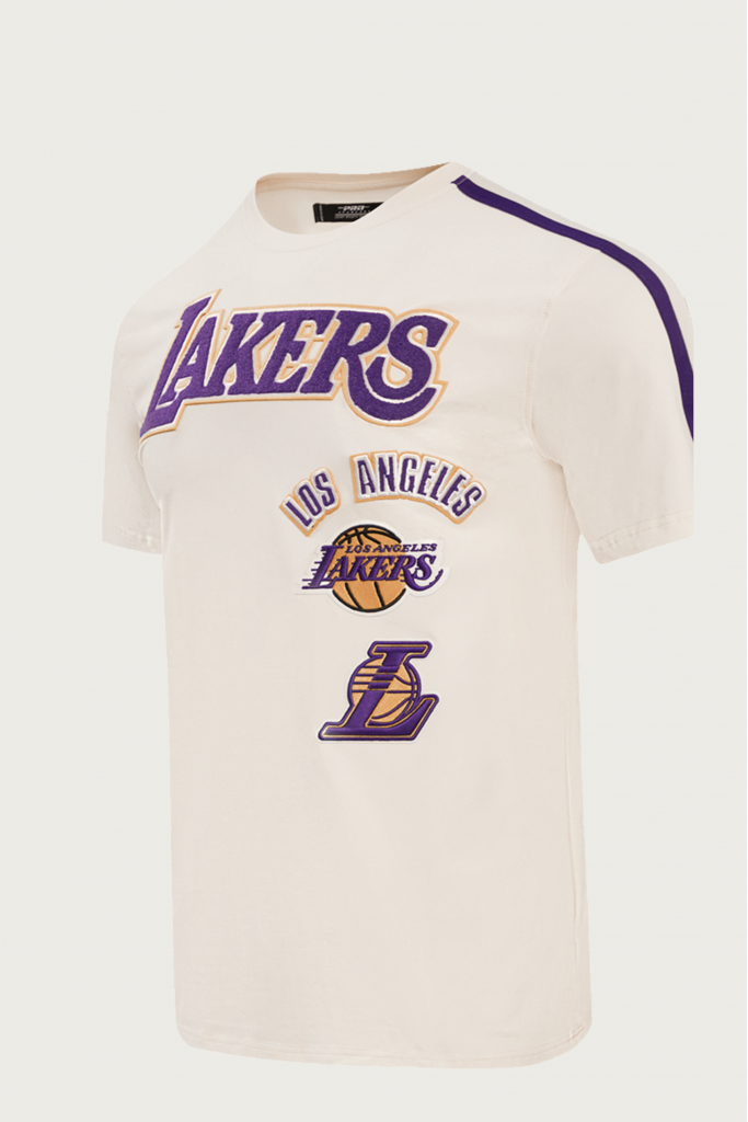 NBA Los Angeles Lakers Retro Men's Striped Tee