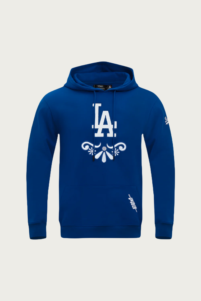 Dodgers Skull Hoodie