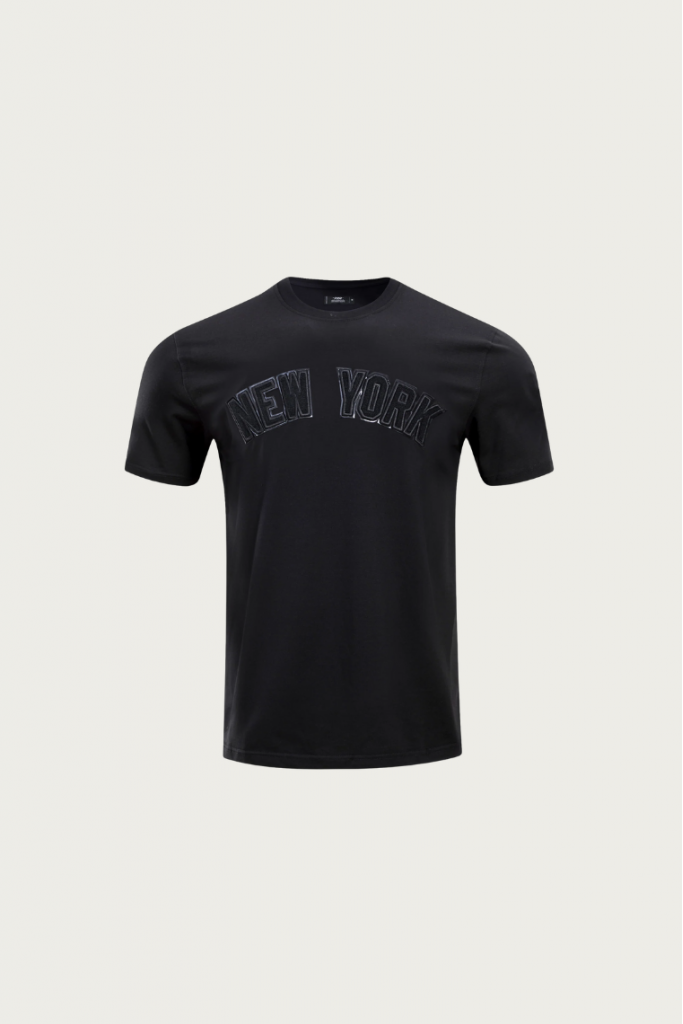 Yankees  Triple Black Logo Pro Team Tee