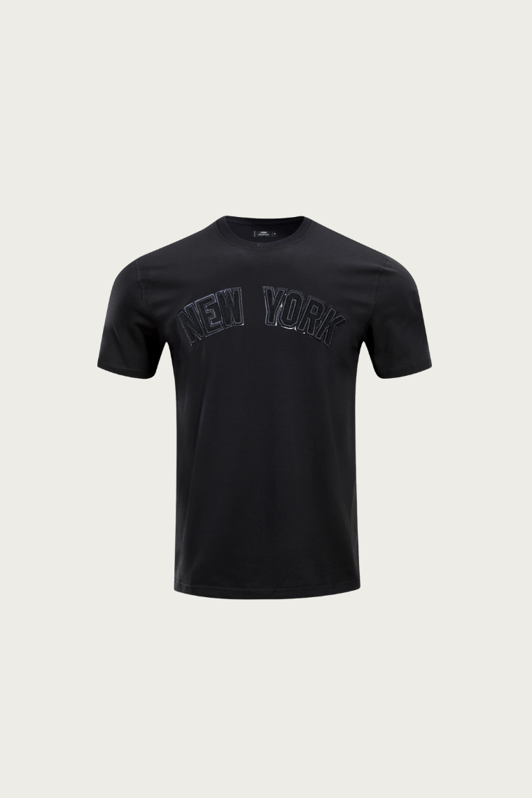 Yankees  Triple Black Logo Pro Team Tee