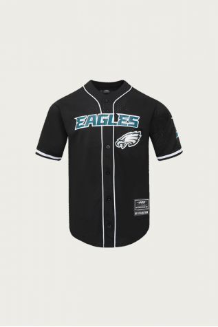 Eagles Mesh Button Down Shirt 