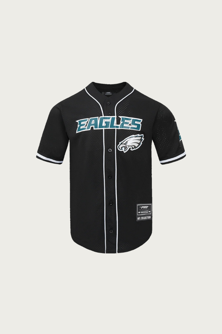 Eagles Mesh Button Down Shirt 