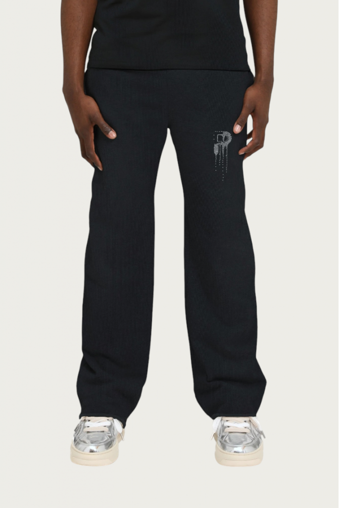Crystal Drip Track Pants