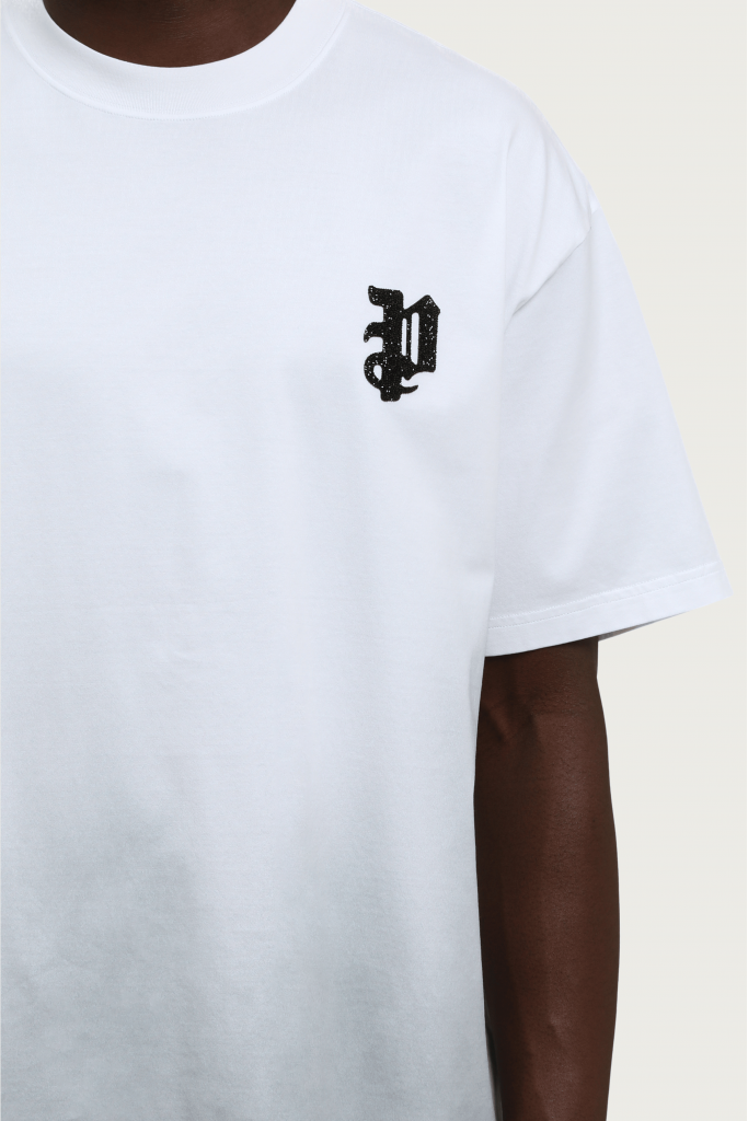 Black Crystal Faded Tee