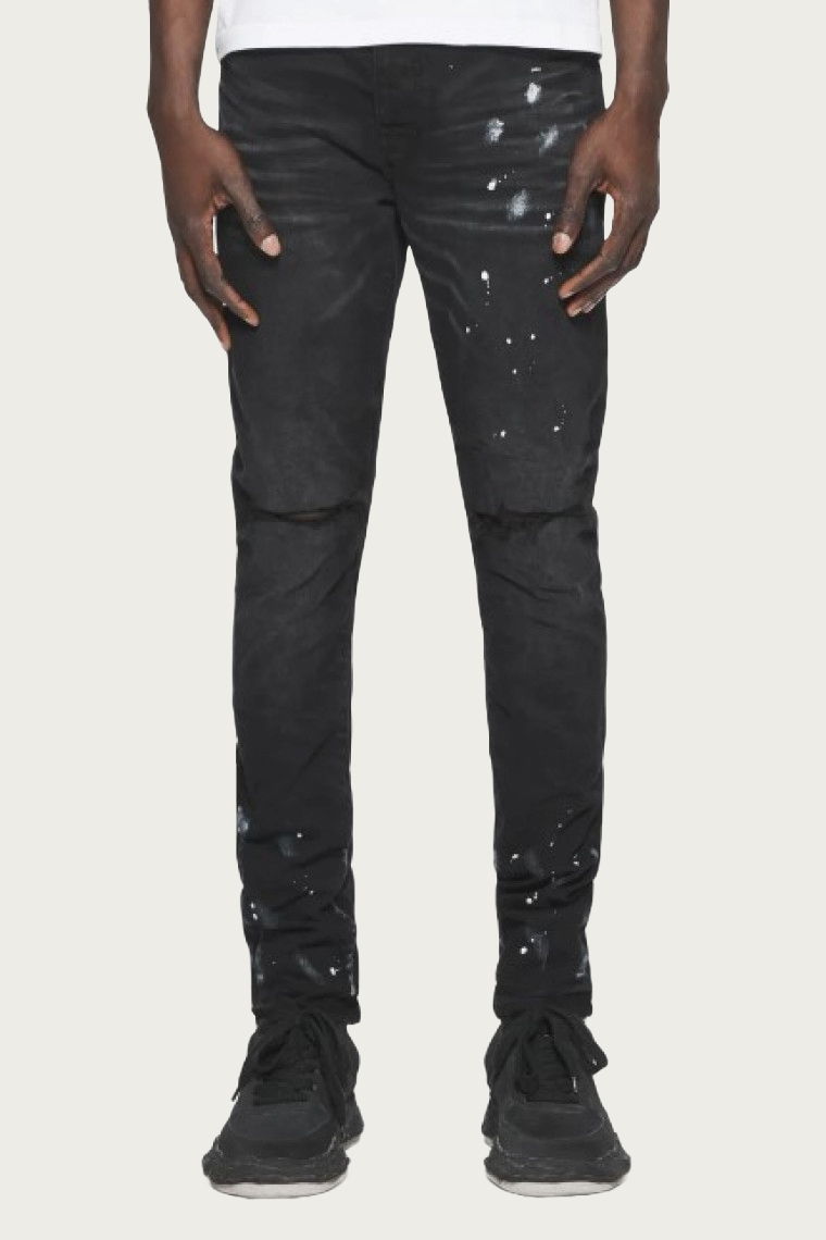 P001 Black Resin Knee Slit