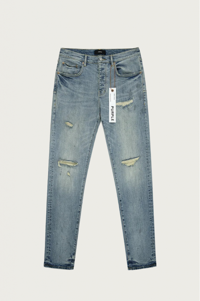 Worn Indigo Reflective Paint