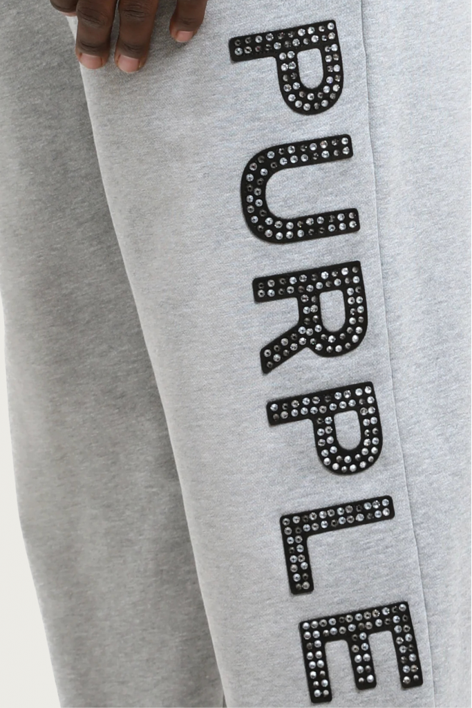 Crystal Applique Sweatpant