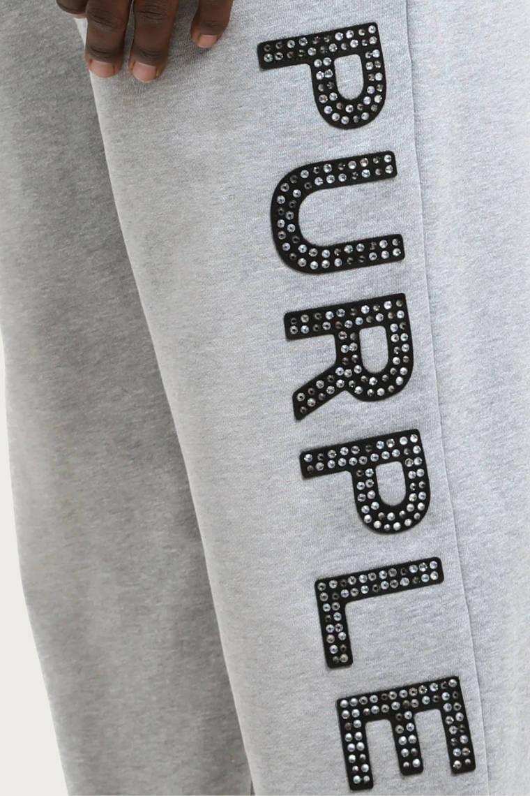 Crystal Applique Sweatpant