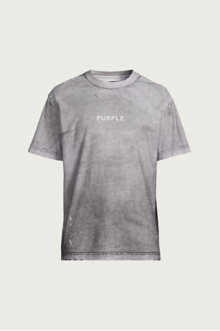 Textured Jersey Tee Grey