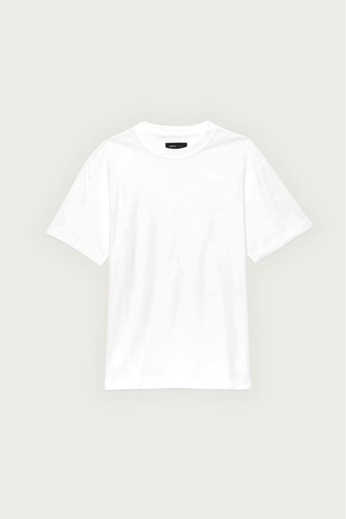 Purple Chest Print Tee
