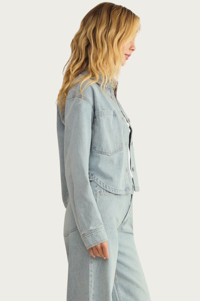 Cropped Denim Jacket