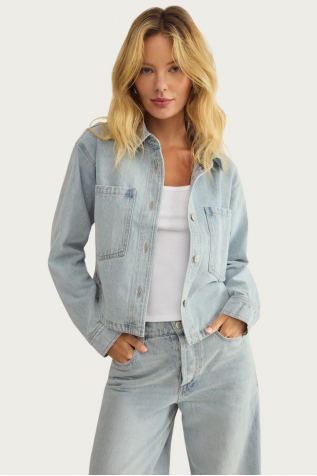 Cropped Denim Jacket