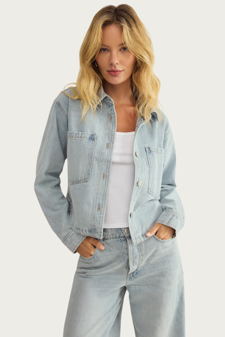 Cropped Denim Jacket