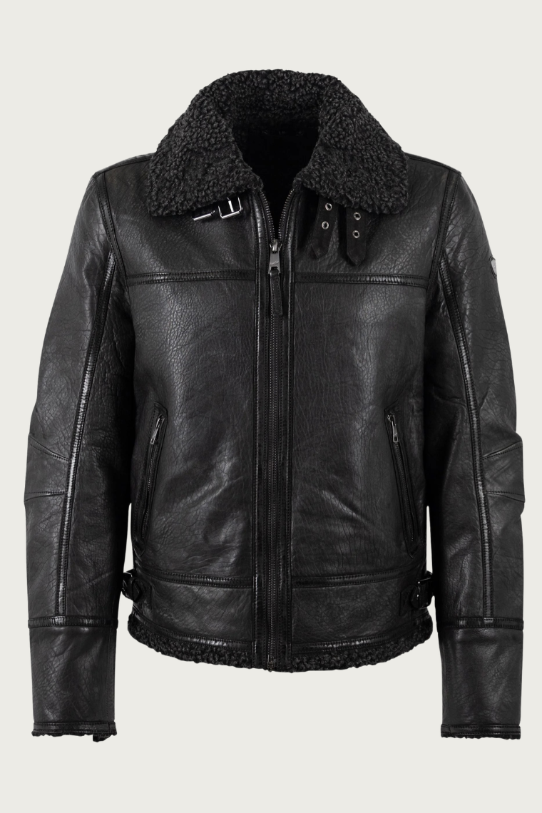 Mauritius Polarforce  Shearling Leather Jacket