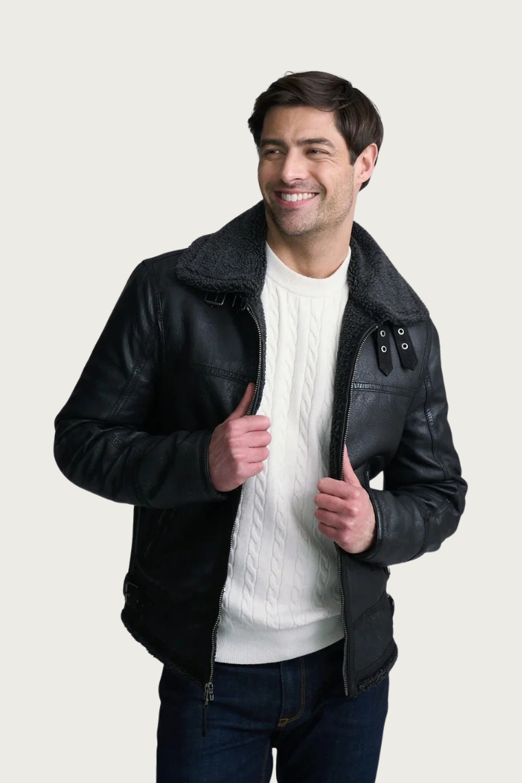 Mauritius Polarforce  Shearling Leather Jacket
